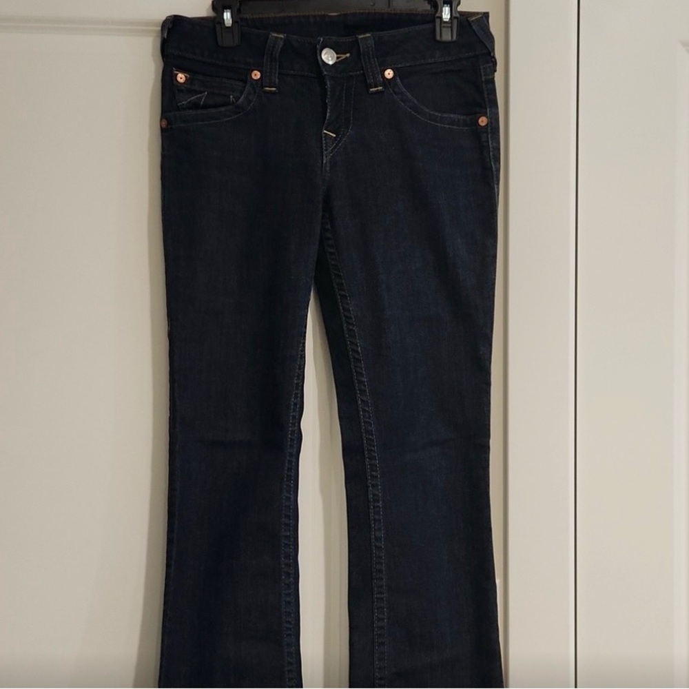 True Religion Women's Boot Cut Jeans - Dark Blue